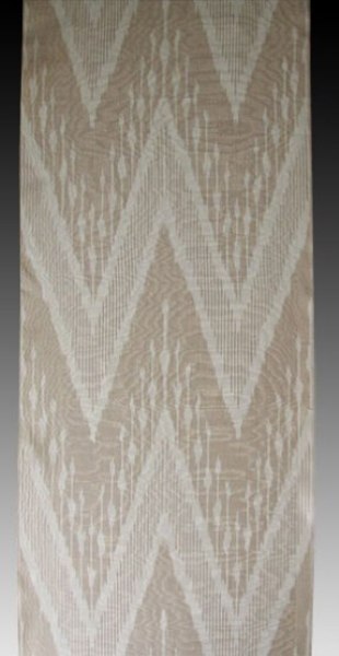 11 Yard HAND MADE UZBEK Natural SILK IKAT ADRAS FABRIC #135**