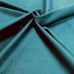Teal Modern Solid Velvet Fabric 54″
