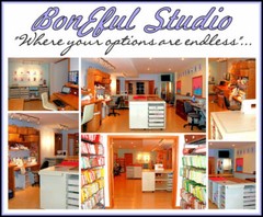 BonEful Fabric FQ Cotton Quilt BLUE Green Cabin S Block Check Gingham Stripe Dot