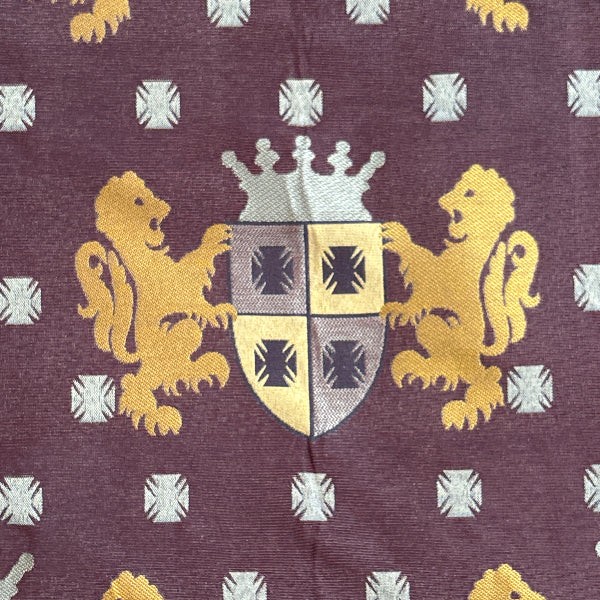 Burch Fabrics Joust Royal Burgundy Jacquard Upholstery Fabric