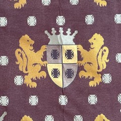 Burch Fabrics Joust Royal Burgundy Jacquard Upholstery Fabric
