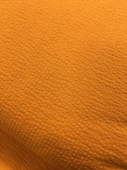 Richlin Fabrics ~ 55%/45%-Cot/Poly ~ Seersucker Orange ~ ~ per half yard