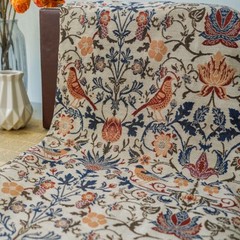 William Morris Strawberry Thief Vintage French Jacquard Tapestry Fabrics 58″Wide