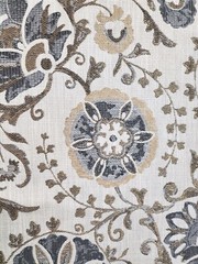 Woven Tapestry Upholstery Fabric Width 56″ (363-14) – By the Yards or 18″ x 18″