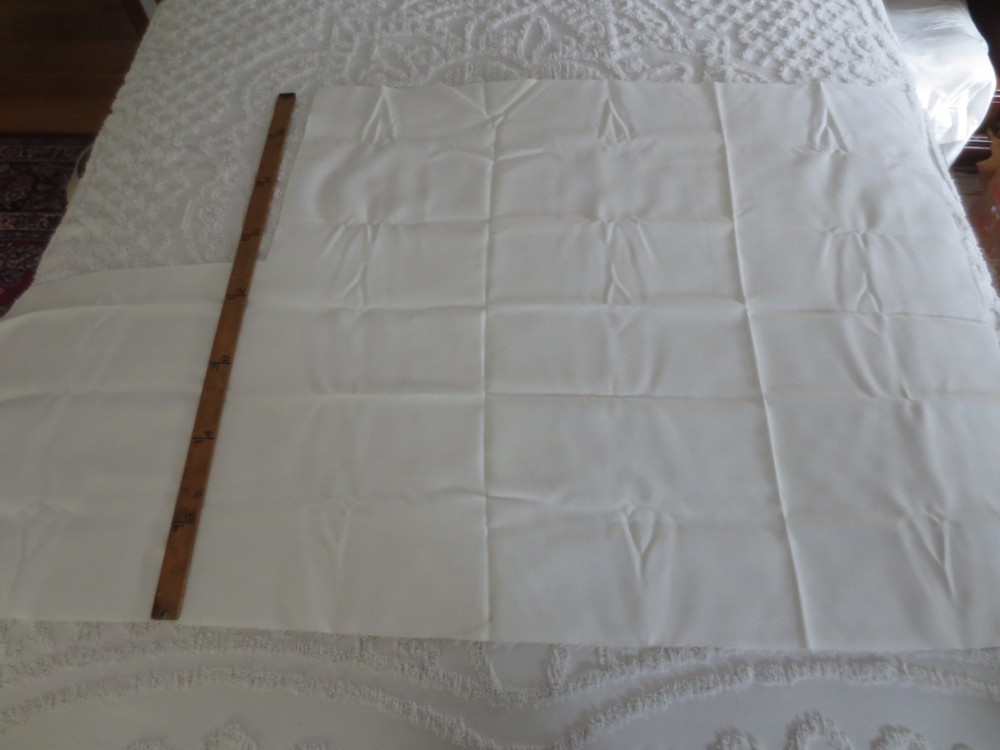 5108. 14-Count WHITE Cross Stitch AIDA CLOTH Cotton FABRIC-59″ x 20″ & 42″ x 16″