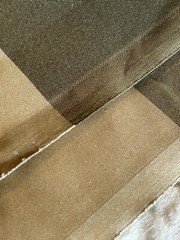 Silk Dupioni 54”W 2 Pieces Totaling 6 & 2/3 Yards Lovely Neutral Colors