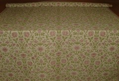 Jacquard Curtain Upholstery Fabric ARCHIVE COLLECTION FADED ROSE Cushion Blind