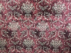 Velvet Damask Fabric, 54″ Wide, for Upholstery Chair Window Craft – Sold by Yard
