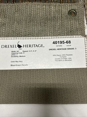 Drexel Heritage Upholstery Fabric – Blue/Green – 5 piece 12″x11.5″ Sample Bundle