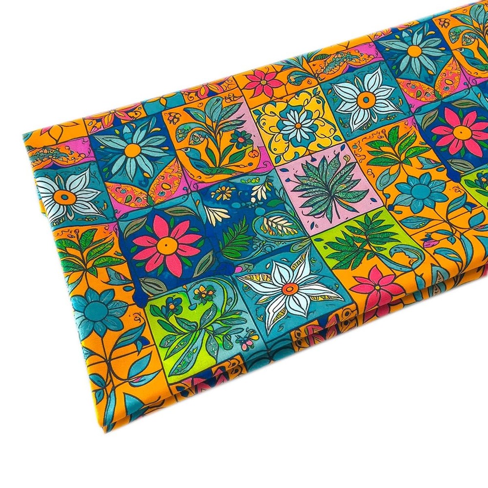 Joocolor 100% Cotton Fabric by The Yard for Quilting Sewing 1 yard, Color-017