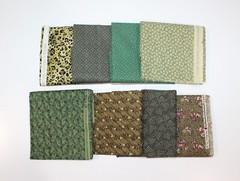 4 Yards Assorted Cotton Fabric 1/2 Yard Cuts – 8 Prints- Fabric Bundle-117