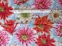 OOP 1/2YD Kaffe Fassett Collective PWPJ096 Cactus Flower Multi Quilt Cotton
