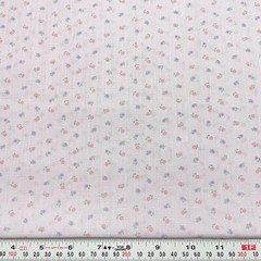 Vtg Florals Springs Industries Cinderella Purple Cotton Blend by the HALF YARD