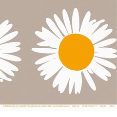 marimekko Fabric Auringonkukka 153x200cm/60.23×78.74″/1.67×2.18yd Linen Fabric