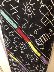 School Chalkboard Teacher print House N Home fabric 54 inches 2.5 yards