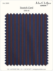 100% Cotton Fabric by Yard Brown Blue Stripe Sewing, Quilts, DIY Crafts Textile