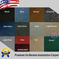 All Colors Upholstery Durable Un-Backed Automotive Carpet 40″ Wide – By Yard LOT