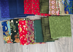 🔥🔥QTY 133 – Hand Curated FAT EIGHTHS Quilt Fabric Bundle Lot