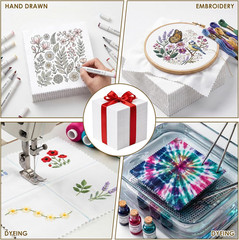200 Pcs Cotton Fabric Squares 5×5 Inch Precut Quilting Scraps Sewing Craft Set 2