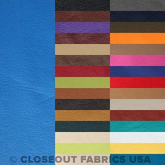 Vinyl Fabric – Faux Leather Pleather Fabric – Upholstery Fabric – 30 Colors