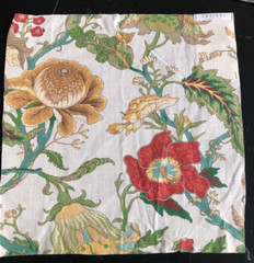 TRAVERS by Zimmer + Rohde Beaumont Indienne Floral 16″ Fabric Sample