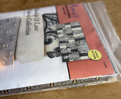 Annie’s Creative Quilters Fabric + Pattern Burlap & Lace Collection FQ045 New