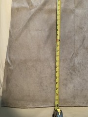 Ultra Suede / Passion Suede Fabric 2pcs Platinum 60”x53” & Black 28 1/4” x 66”