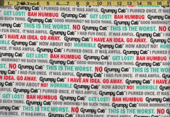 GRUMPY CAT Funny fabric, FLANNEL FABRIC, Marcus Fabrics, ONE FUL L YARD