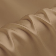 Caramel 100% Pure Mulberry Silk Fabric by the Yard