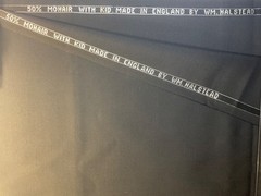 Vintage Halstead English 50% Mohair 50% Wool English Suiting 3m 395 g/m