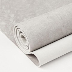 Suede Auto Headliner Fabric Grey 96″ L × 60″ W with Foam Backing