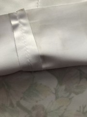 DIOR Art Flower Fabric Designs White On Multi Color Polyester Material 56”36”