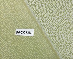 BALLARD DESIGN TULLY PEAR GREEN RAISED ANIMAL SPOT WOVEN FABRIC BY YARD 57″W