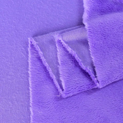 Purple Super Soft Minky Fabric by the Yard, 36″X60″ | Short Pile Smooth Plush Ma