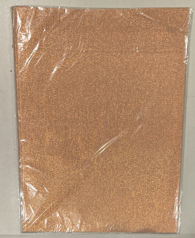 Copper Orange African sego Damask/ Metallic Headtie, Fabric