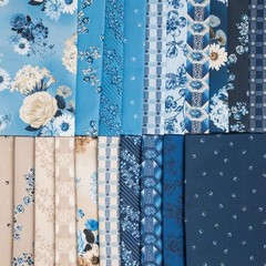 Bellflower 10-Inch Layer Cake Precut Cotton Quilt Fabric Floral