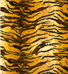 Printed Polar Fleece Fabric Material – TIGER STRIPES