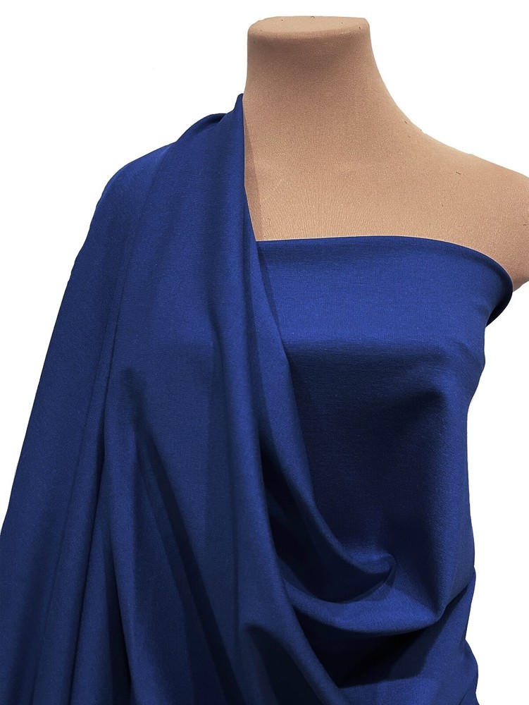 PONTE SPANDEX FABRIC ROYAL 60″ BTY.. 4 WAYS STRETCH..PANTS, LEGGINGS