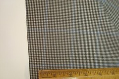 2.88 yd UK Wool Flannel Fabric Luxury 120s Suiting Jacket 9 oz Charcoal 104″ BTP