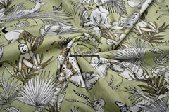20 yard Handmade Printed Cotton Animal Crafts Sewing Dressmaking Fabric