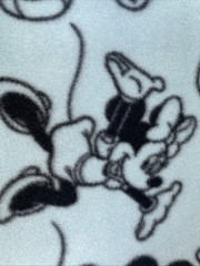 Blizzard Fleece Fabric Mickey And Minnie Mouse By The Yard