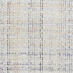KARMIN in Mineral 4.16 yds Fluffy loop Boucle Upholstery Fabric Ivory Beige Grey