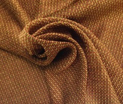 RICHLOOM PECAN BRANDY RED BROWN CHENILLE HEAVY MULITUSE FABRIC BY THE YARD 54″W