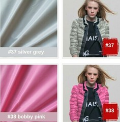 By Yard High Dense 420T Nylon Taffeta Cloth Shiny Pu Coated calendering fabric