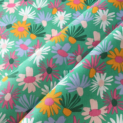 Cotton Fabric by the Yard for Sewing DIY Crafting Fashion Design Full Width Cutt