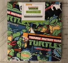Fat Quarter Ninja Turtles Lot Of 3 (18×21 Inches Each)