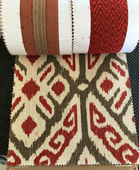 HIGHLAND COURT 52 pcs Global Collection Mulberry/Saffron Fabric Sample Book