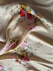 Authentic and rare Top Italian designer luxury dress fabric. Made in Italy