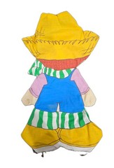 Strawberry Shortcake Friends Cut & Sew Fabric Patterns VTG 1981 Spring Mills