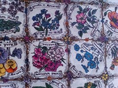 LANGUAGE OF FLOWERS A Liberty of London Tana Lawn Approx 44 x 50 cm